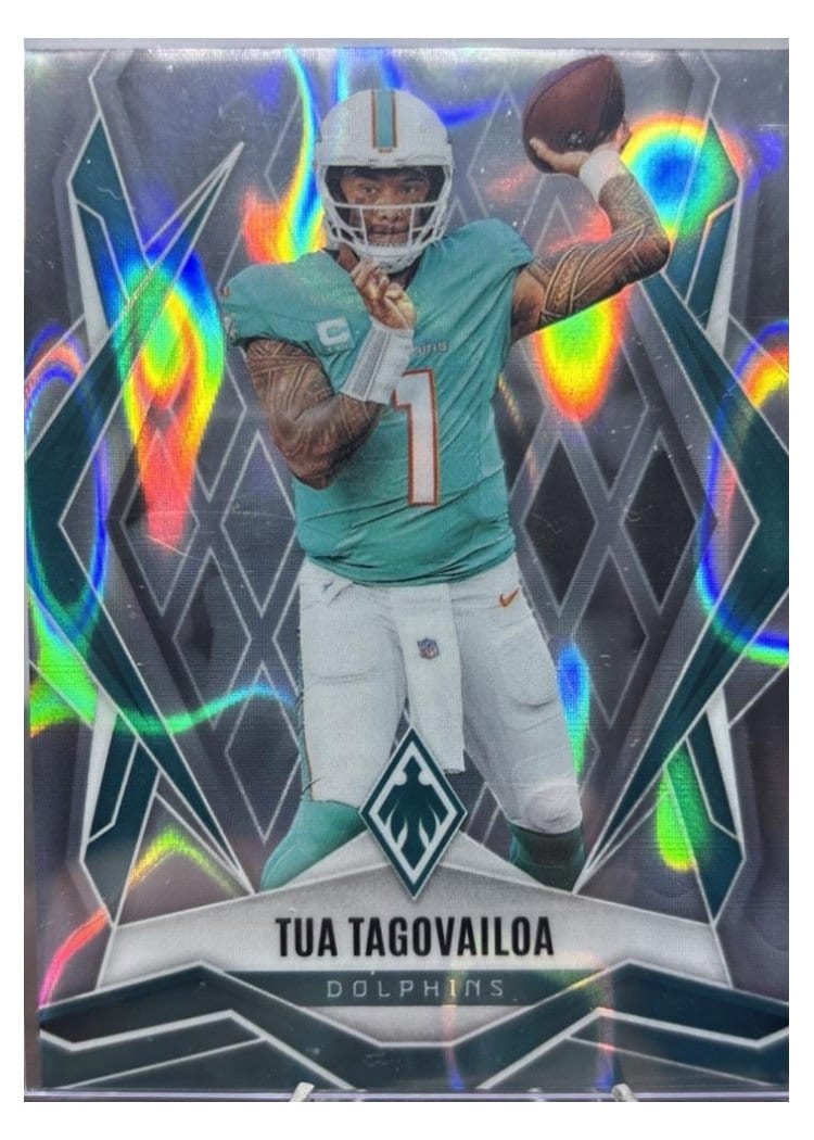 2025 Panini Phoenix Base Set Tua Tagovailoa #102 card