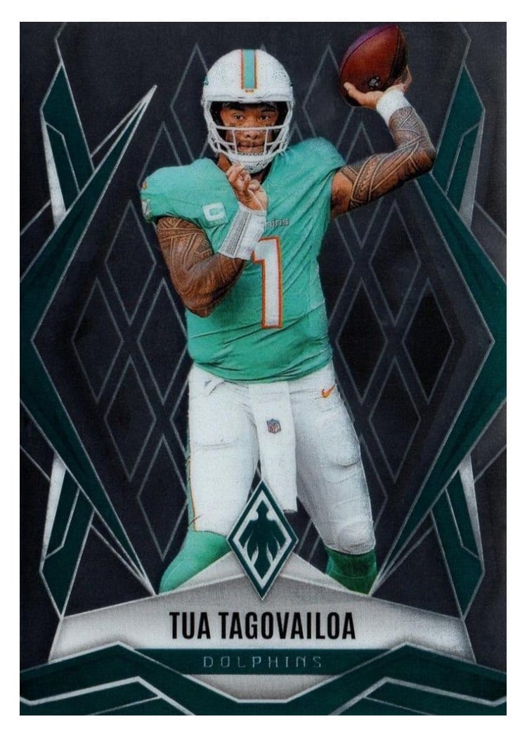 2025 Panini Phoenix Base Set Tua Tagovailoa #102 card