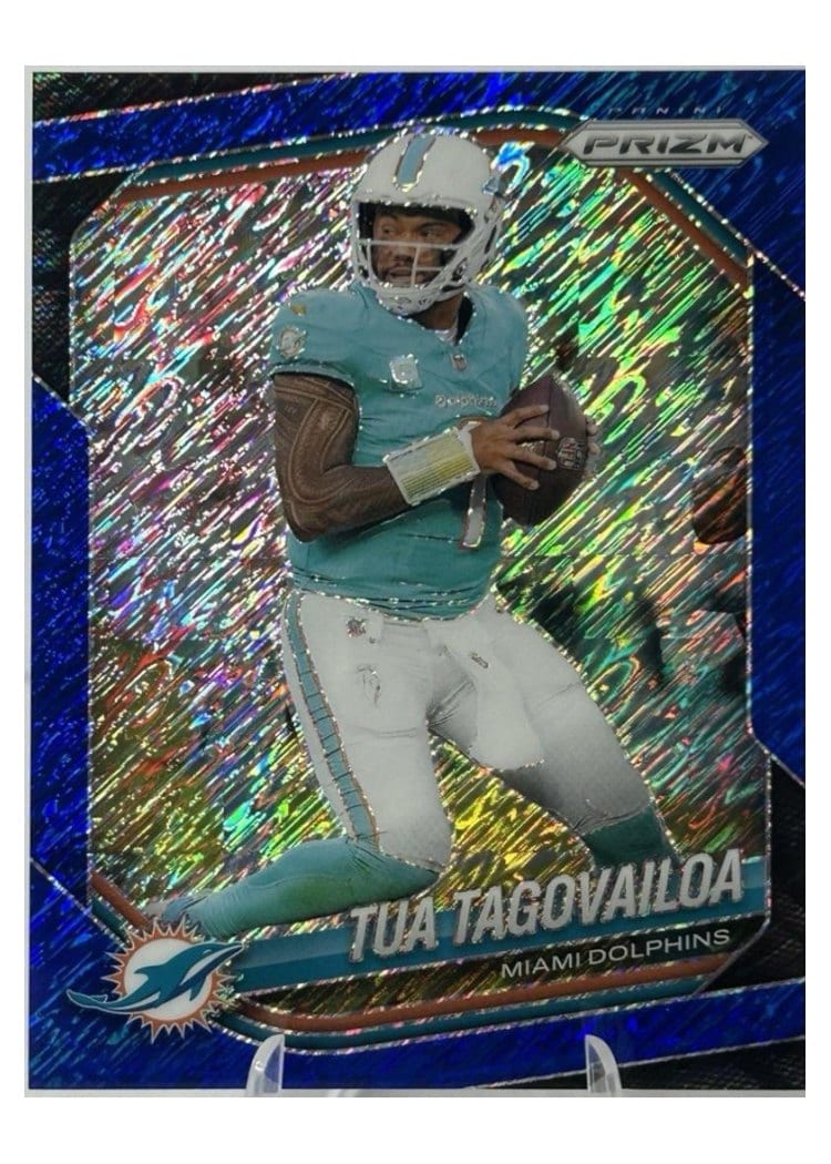 2025 Panini Prizm Base Set Tua Tagovailoa #58 card