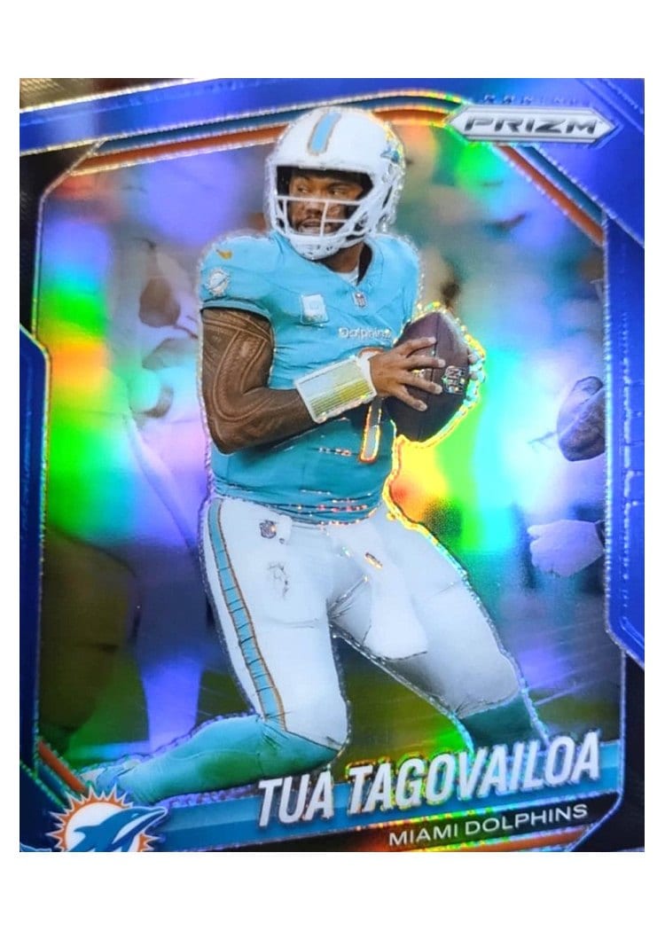 2025 Panini Prizm Base Set Tua Tagovailoa #58 card