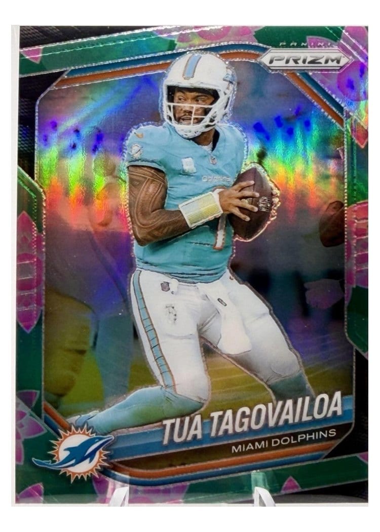 2025 Panini Prizm Base Set Tua Tagovailoa #58 card