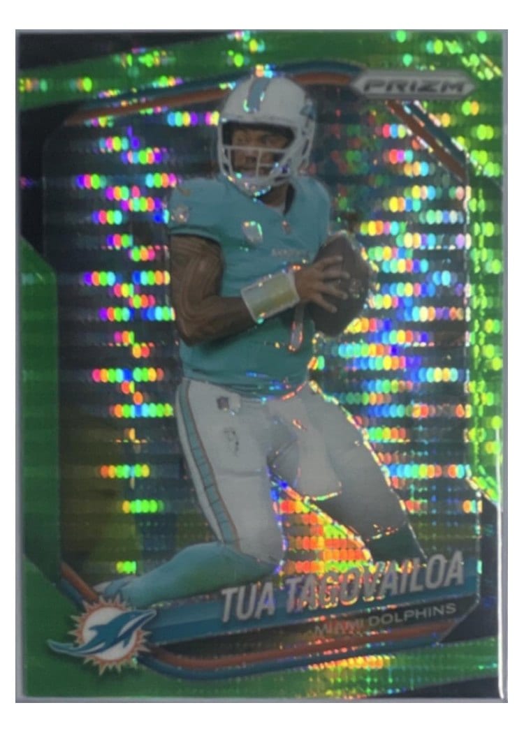 2025 Panini Prizm Base Set Tua Tagovailoa #58 card