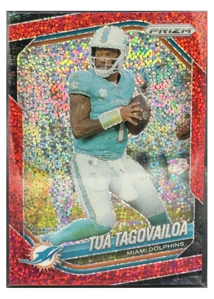 2025 Panini Prizm Base Set Tua Tagovailoa #58 card