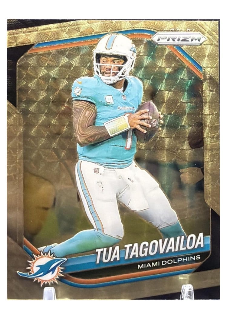 2025 Panini Prizm Base Set Tua Tagovailoa #58 card