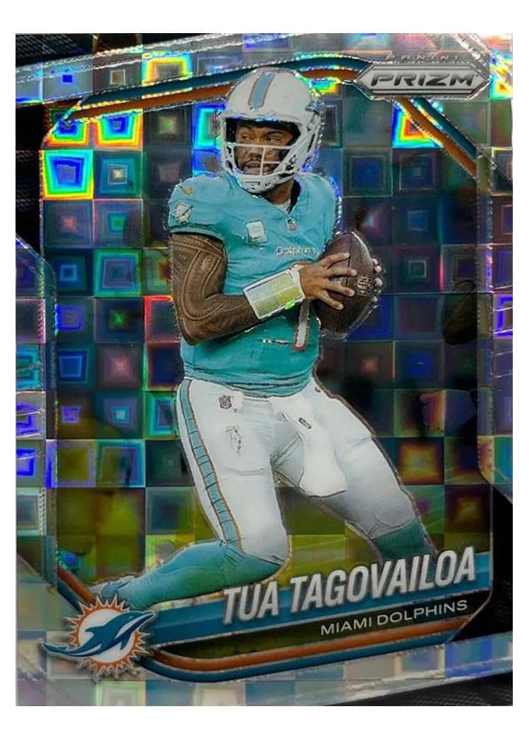 2025 Panini Prizm Base Set Tua Tagovailoa #58 card