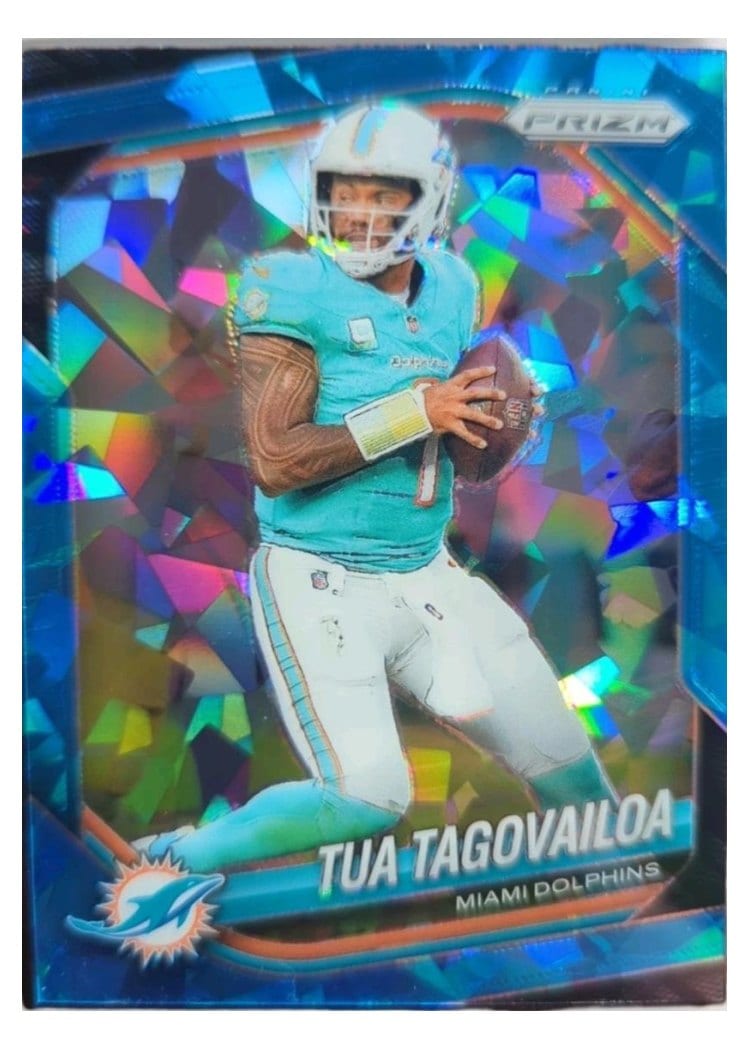 2025 Panini Prizm Base Set Tua Tagovailoa #58 card