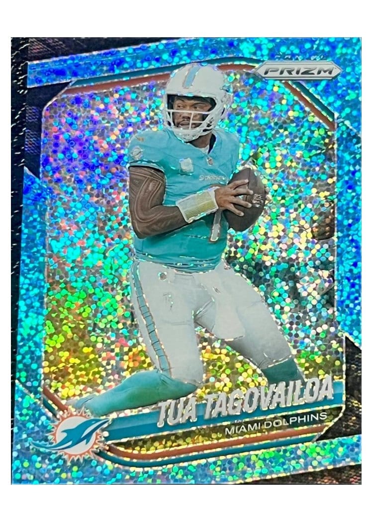 2025 Panini Prizm Base Set Tua Tagovailoa #58 card