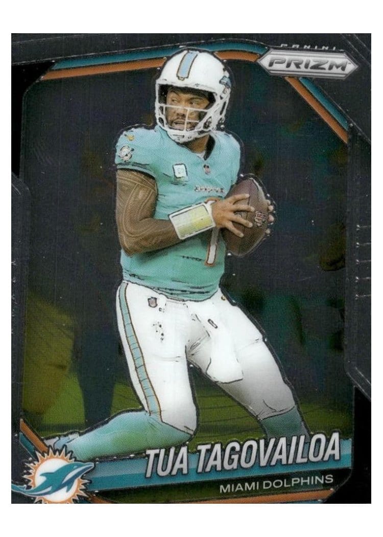 2025 Panini Prizm Base Set Tua Tagovailoa #58 card
