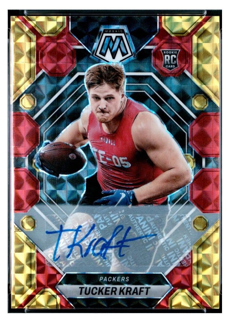 2023 Panini Mosaic Base Set Tucker Kraft #368 card
