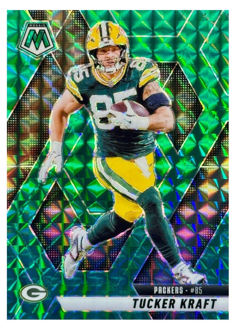 2025 Panini Mosaic Base Set Tucker Kraft #50 card