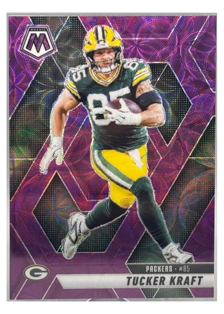 2025 Panini Mosaic Base Set Tucker Kraft #50 card