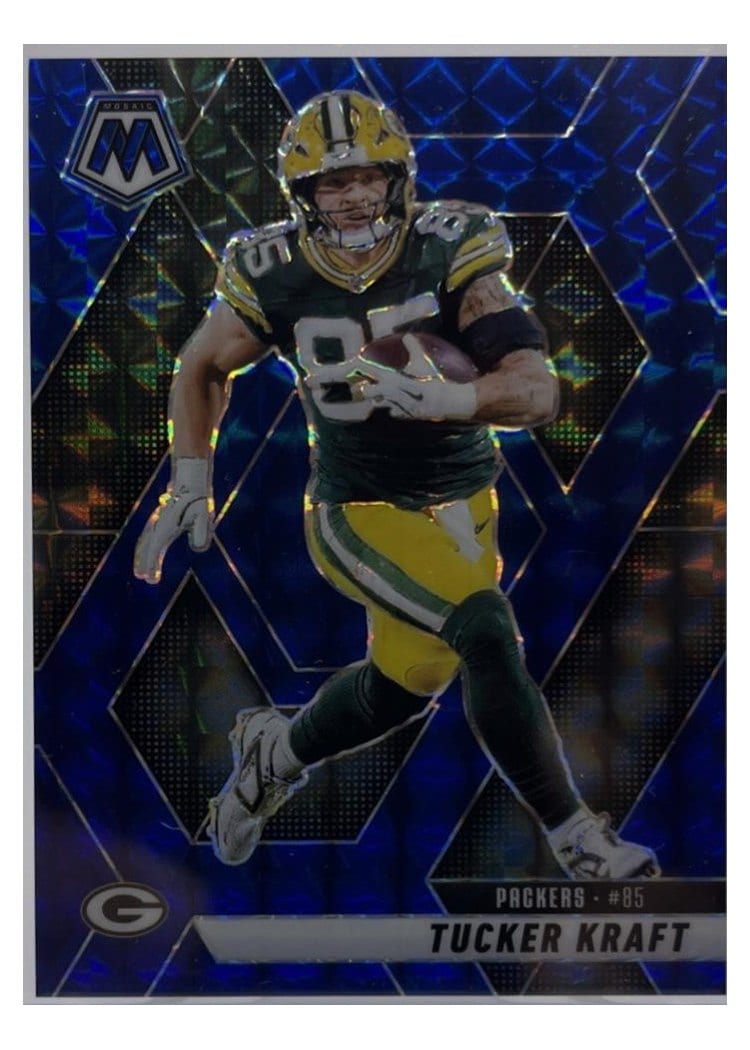 2025 Panini Mosaic Base Set Tucker Kraft #50 card