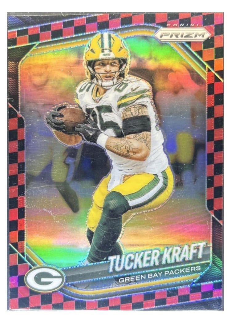2025 Panini Prizm Base Set Tucker Kraft #127 card