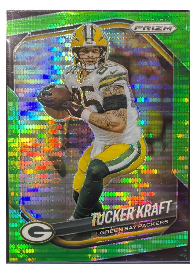 2025 Panini Prizm Base Set Tucker Kraft #127 card