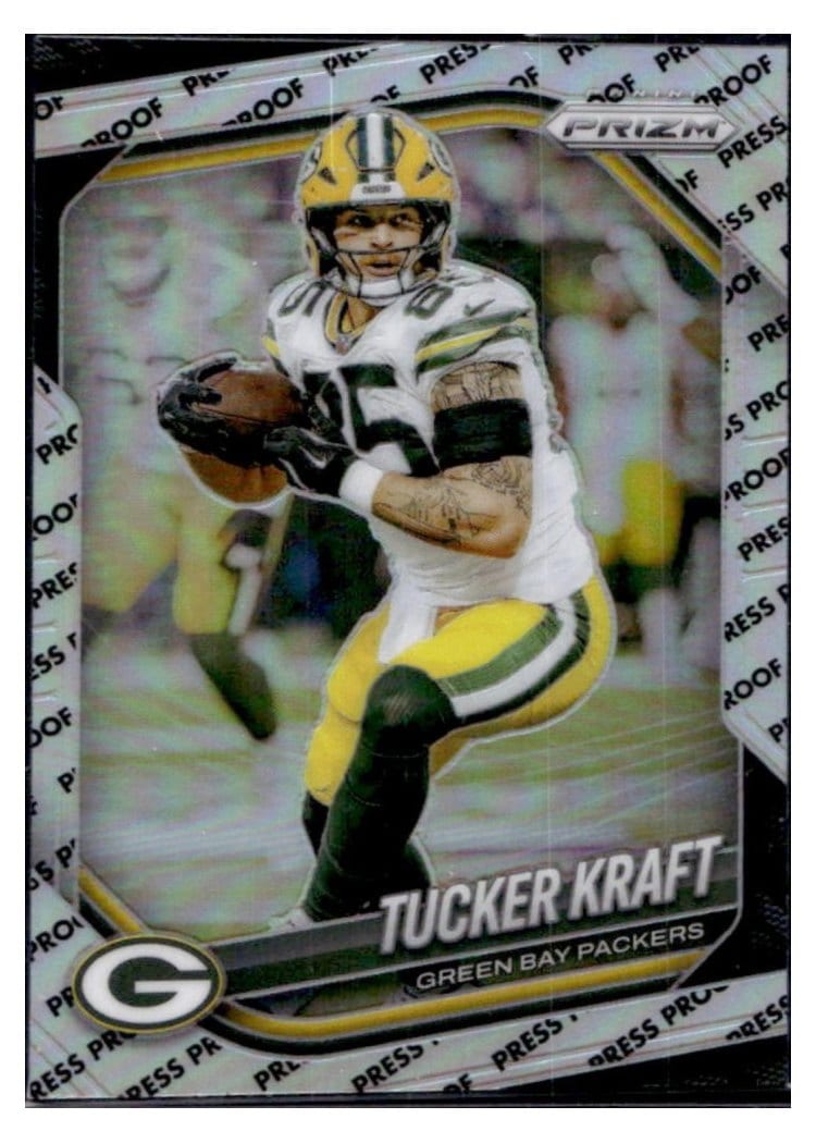 2025 Panini Prizm Base Set Tucker Kraft #127 card