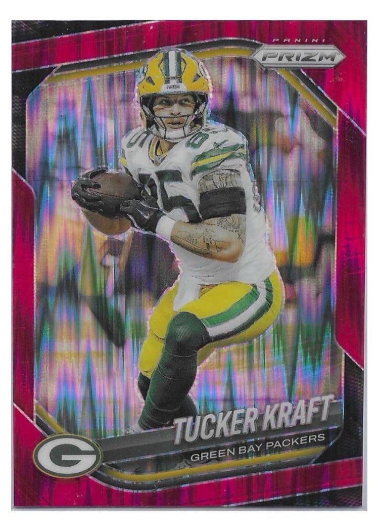 2025 Panini Prizm Base Set Tucker Kraft #127 card