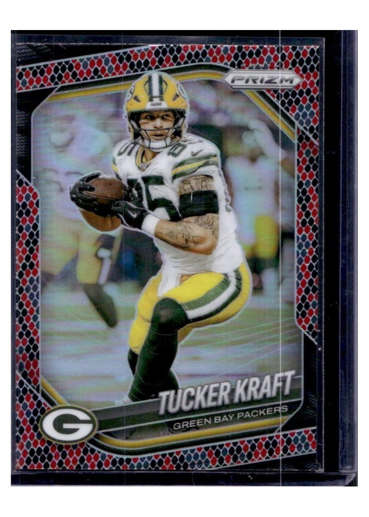2025 Panini Prizm Base Set Tucker Kraft #127 card