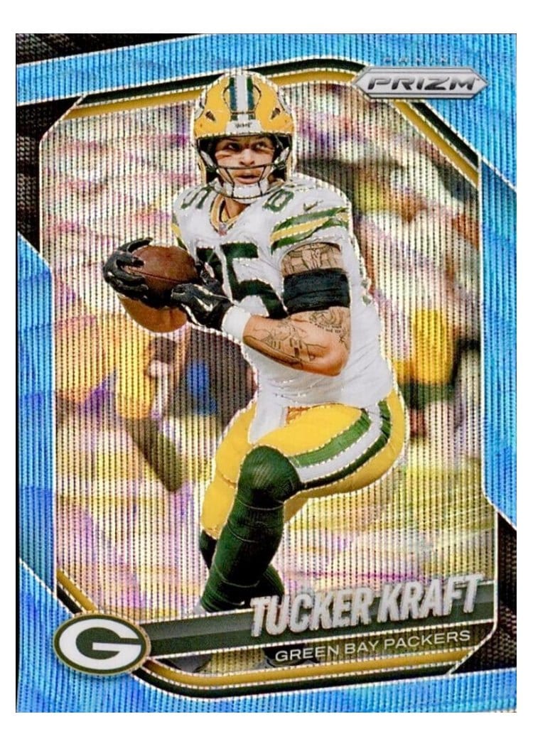 2025 Panini Prizm Base Set Tucker Kraft #127 card
