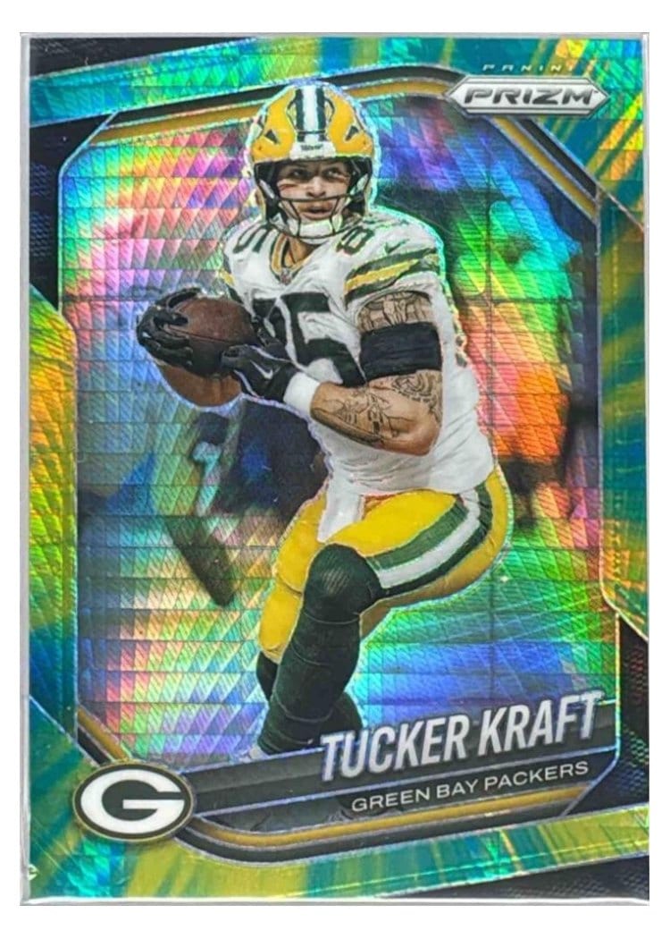 2025 Panini Prizm Base Set Tucker Kraft #127 card