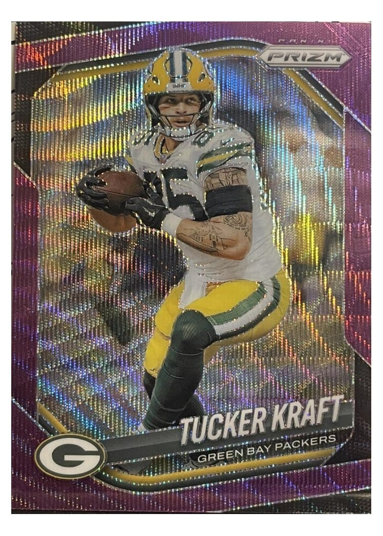 2025 Panini Prizm Base Set Tucker Kraft #127 card
