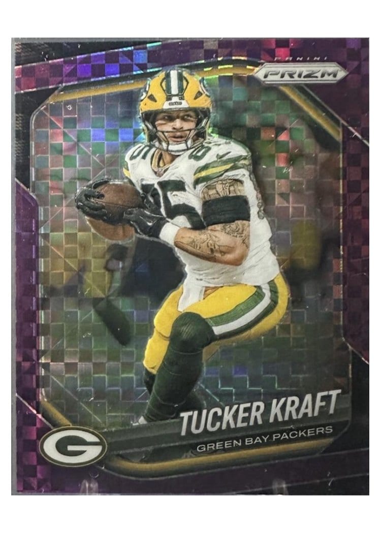 2025 Panini Prizm Base Set Tucker Kraft #127 card