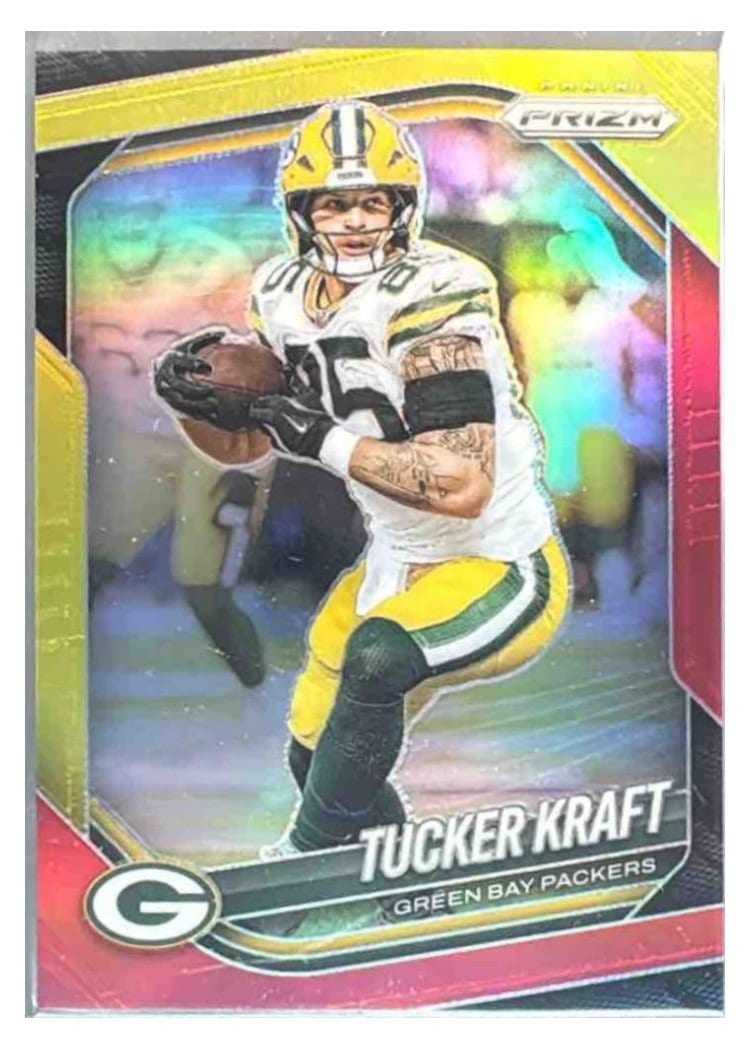 2025 Panini Prizm Base Set Tucker Kraft #127 card