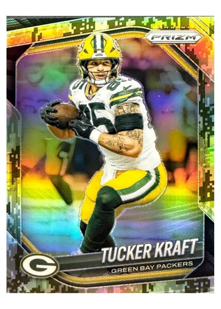 2025 Panini Prizm Base Set Tucker Kraft #127 card