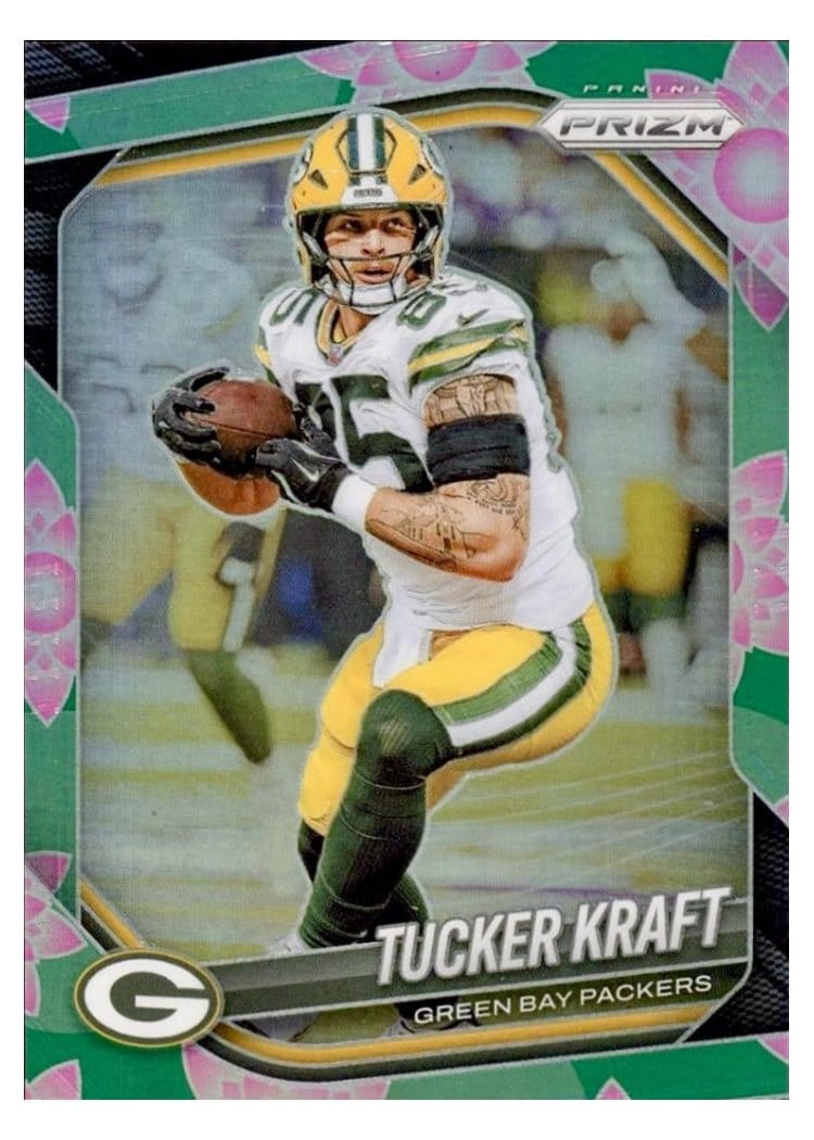 2025 Panini Prizm Base Set Tucker Kraft #127 card