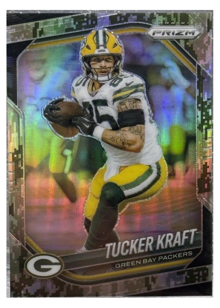 2025 Panini Prizm Base Set Tucker Kraft #127 card