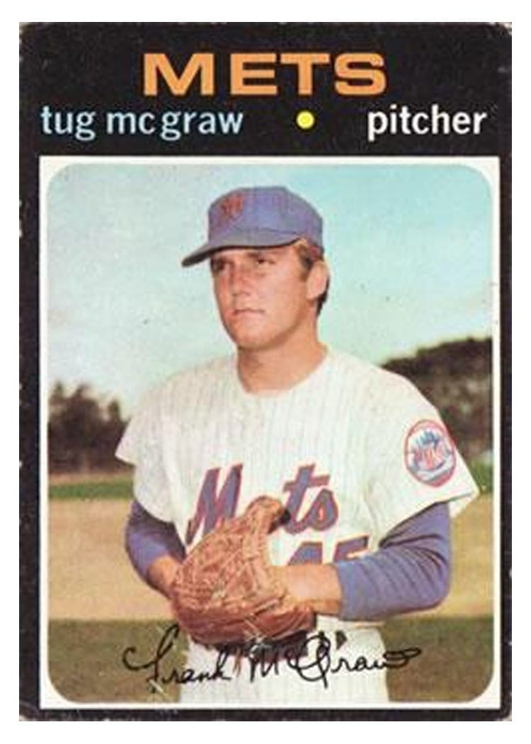 1971 Topps Tug McGraw #618 card