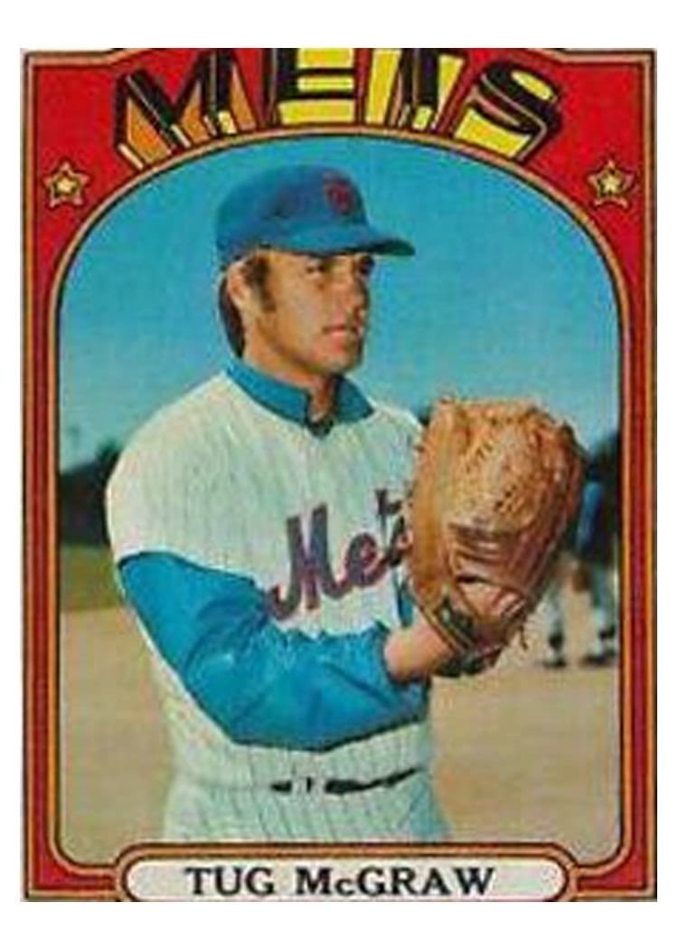 1972 Topps Tug McGraw #163 card