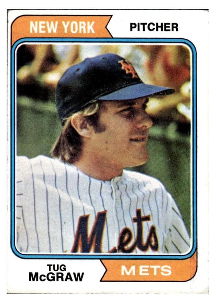 1974 Topps Tug McGraw #265 card