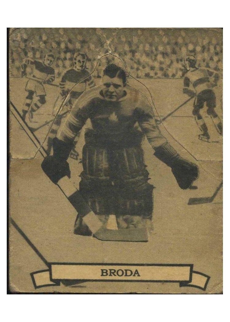 1936 O-Pee-Chee Turk Broda #97 card