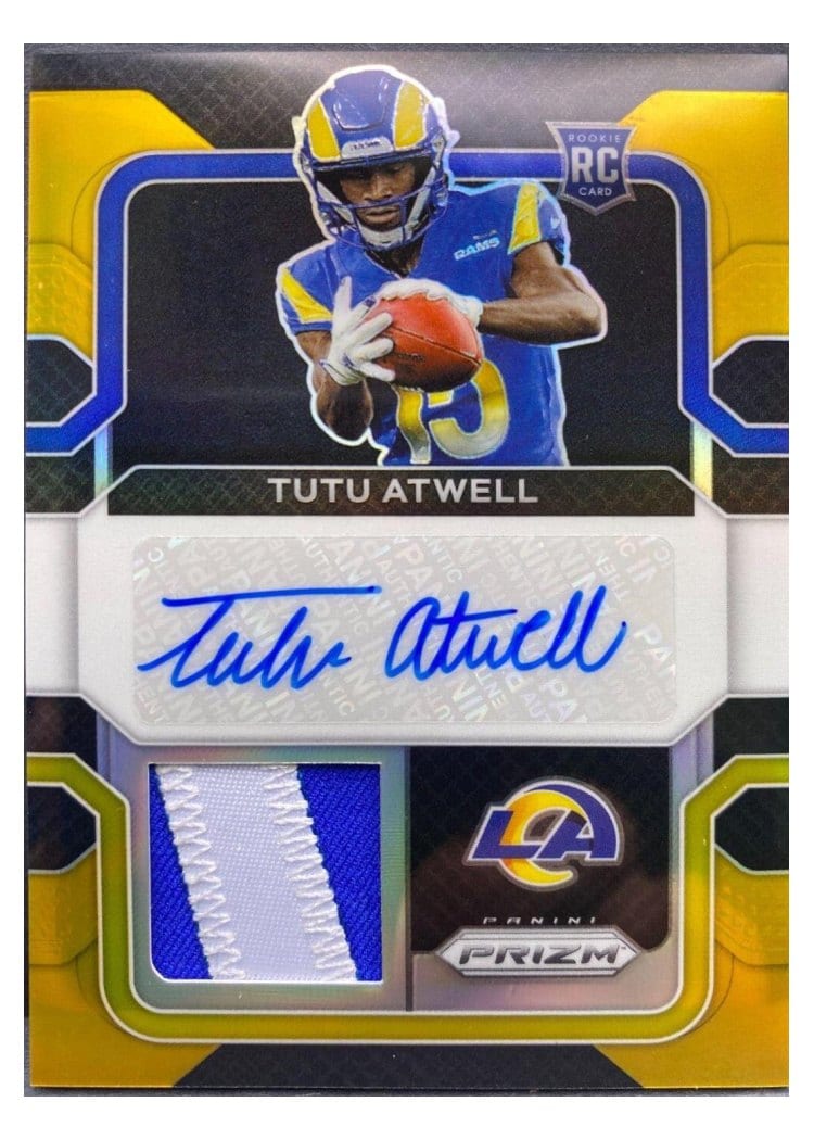 2021 Panini Prizm Base Set Tutu Atwell #350 card