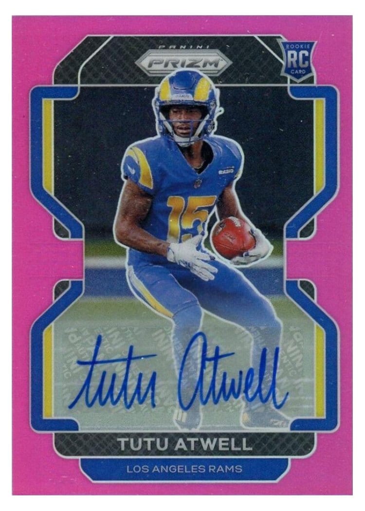 2021 Panini Prizm Base Set Tutu Atwell #350 card