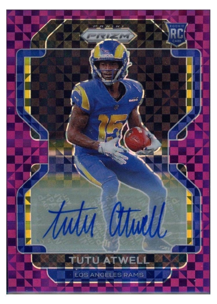 2021 Panini Prizm Base Set Tutu Atwell #350 card