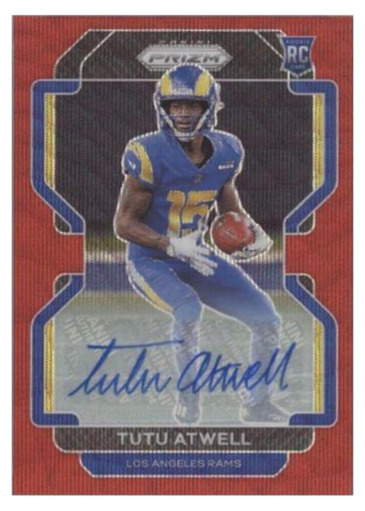 2021 Panini Prizm Base Set Tutu Atwell #350 card