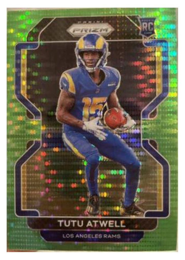 2021 Panini Prizm Base Set Tutu Atwell #350 card