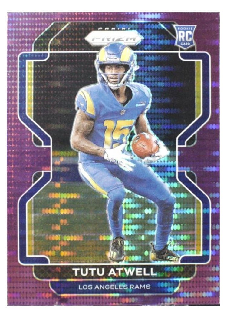2021 Panini Prizm Base Set Tutu Atwell #350 card