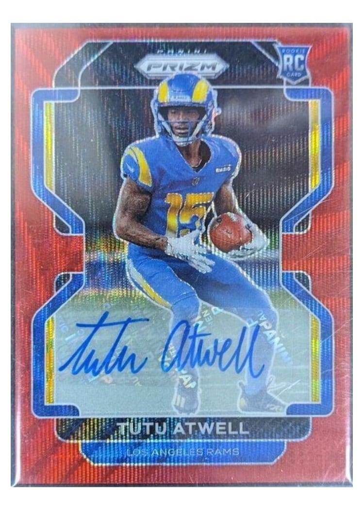 2021 Panini Prizm Base Set Tutu Atwell #350 card