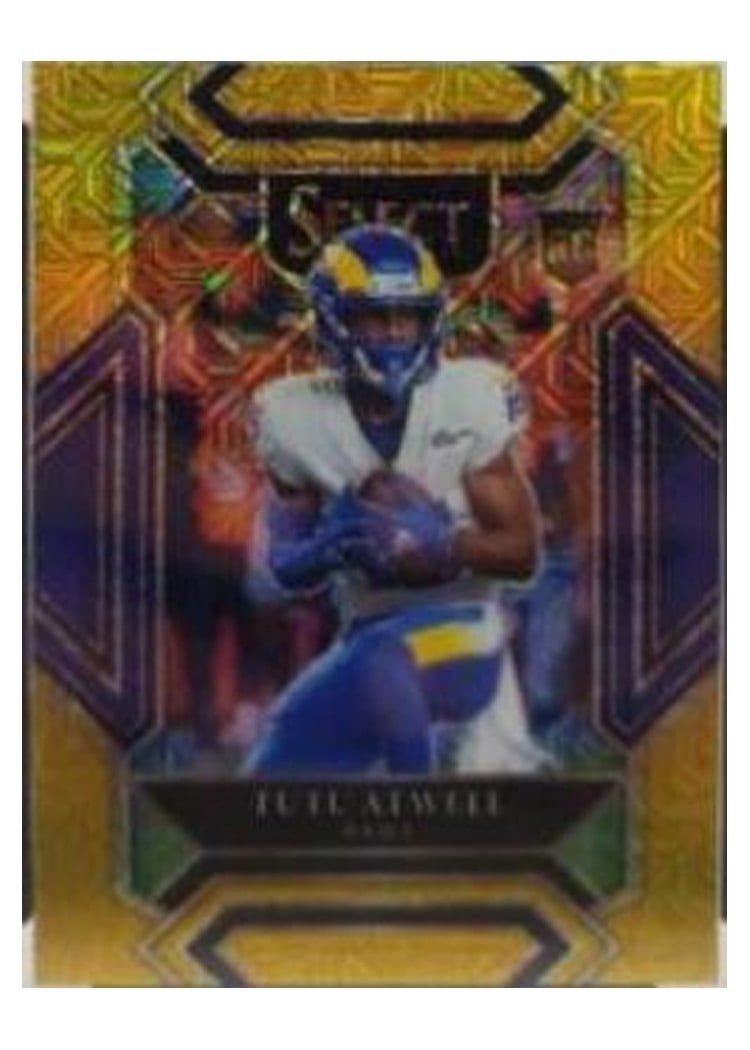 2021 Panini Select Base Set Tutu Atwell Gold #261 card