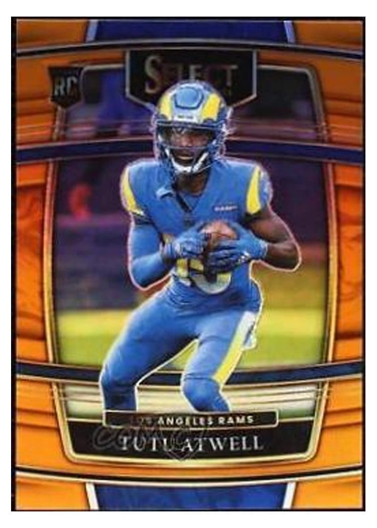 2021 Panini Select Base Set Tutu Atwell Orange #61 card