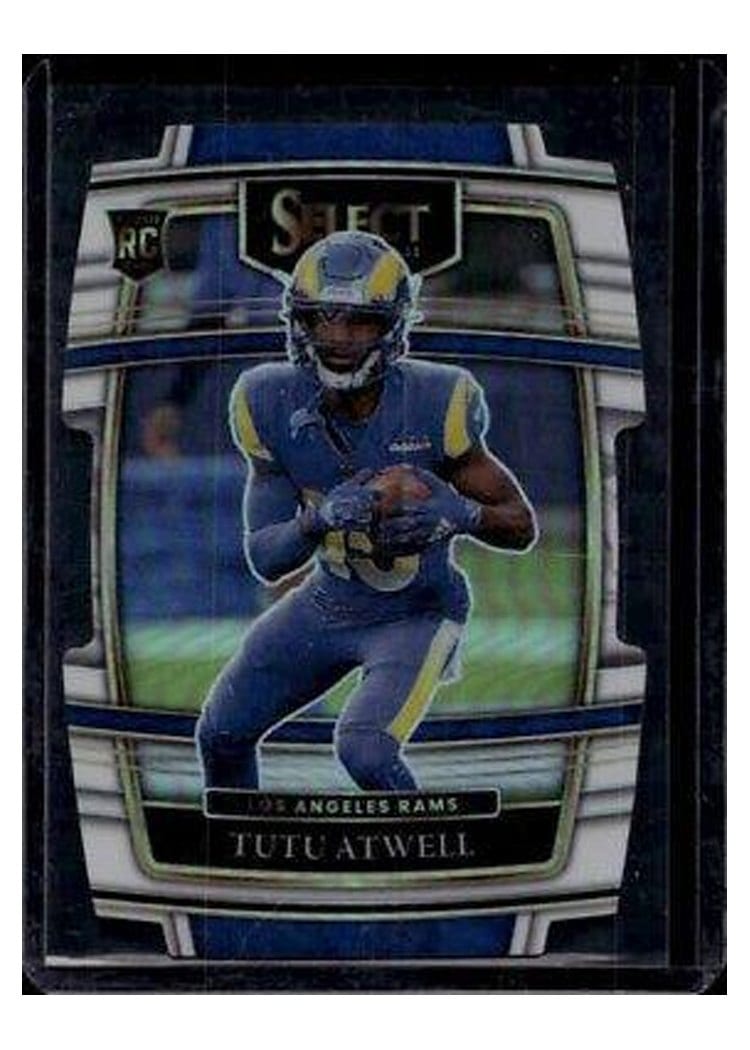 2021 Panini Select Base Set Tutu Atwell White Die Cut #61 card