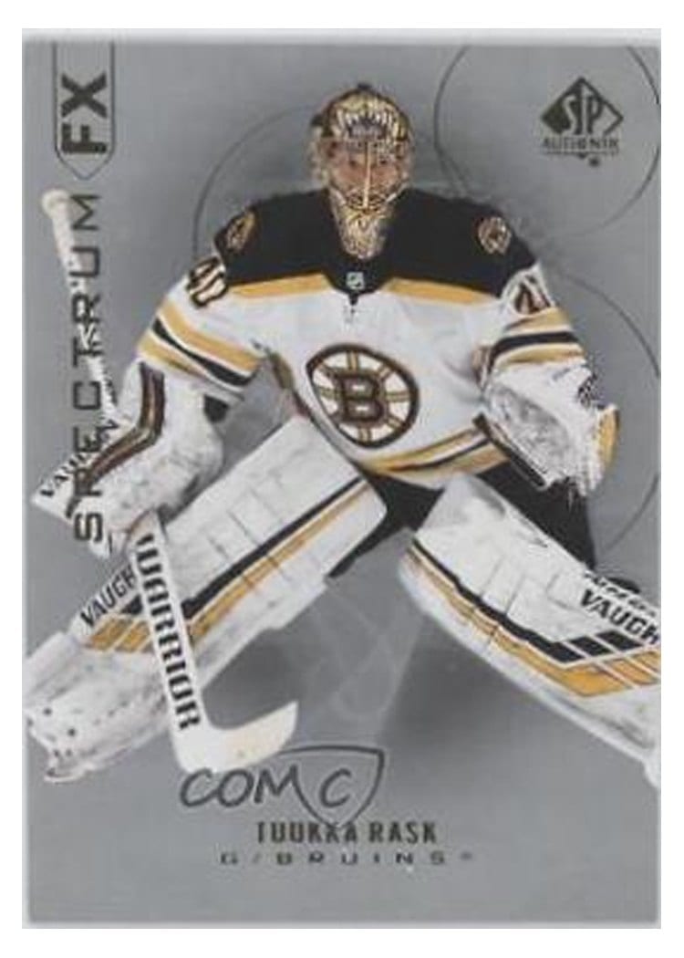 2020-21 SP Authentic Spectrum FX Tuukka Rask #S-32