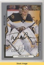 2020-21 Upper Deck MVP 20th Anniversary Third Star Tuukka Rask #55 card