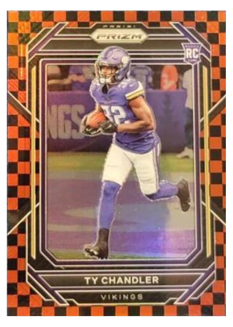 2022 Panini Prizm Base Set Ty Chandler #348 card