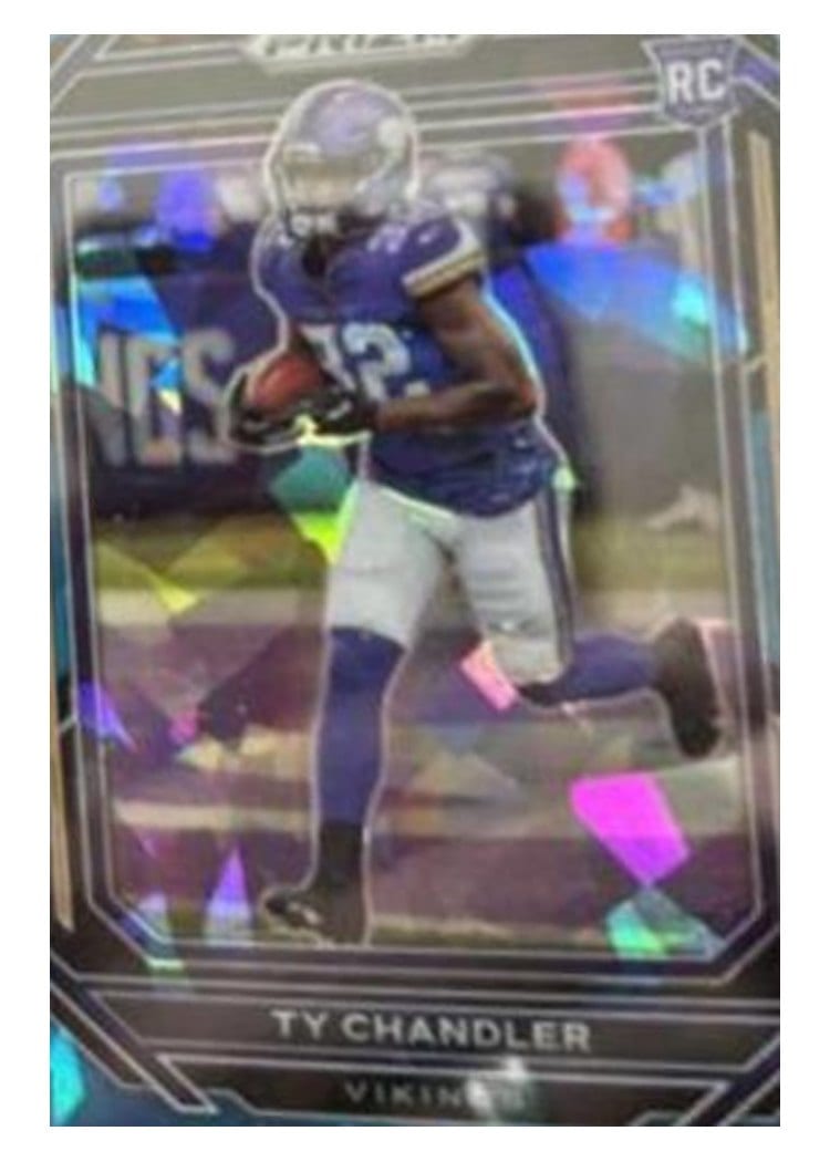 2022 Panini Prizm Base Set Ty Chandler #348 card