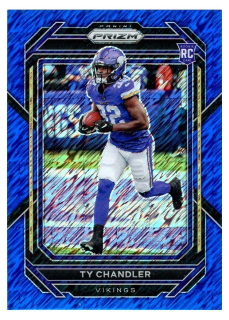 2022 Panini Prizm Base Set Ty Chandler #348 card