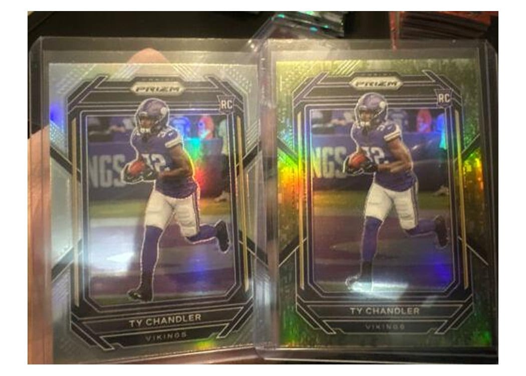 2022 Panini Prizm Base Set Ty Chandler #348 card