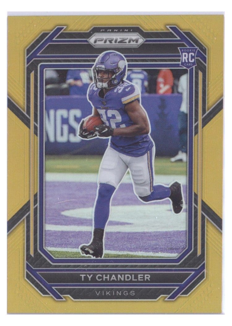 2022 Panini Prizm Base Set Ty Chandler #348 card